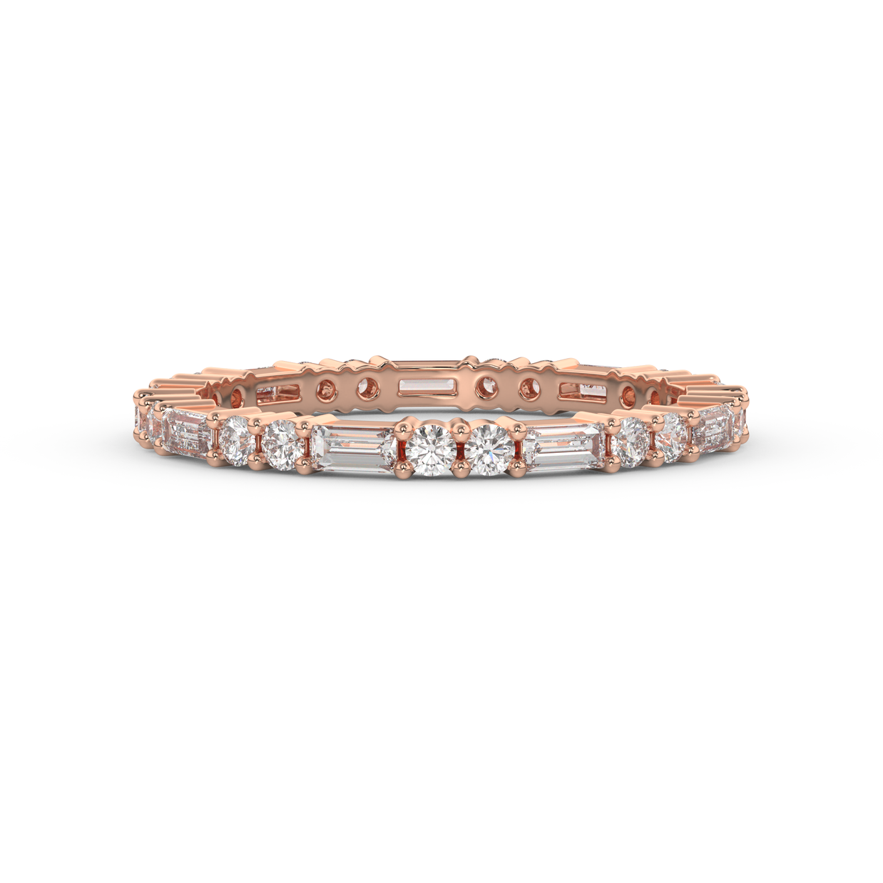 Asheville Luminous Diamond Band, Gold 14K