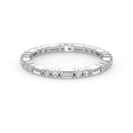 Asheville Luminous Diamond Band, Gold 14K