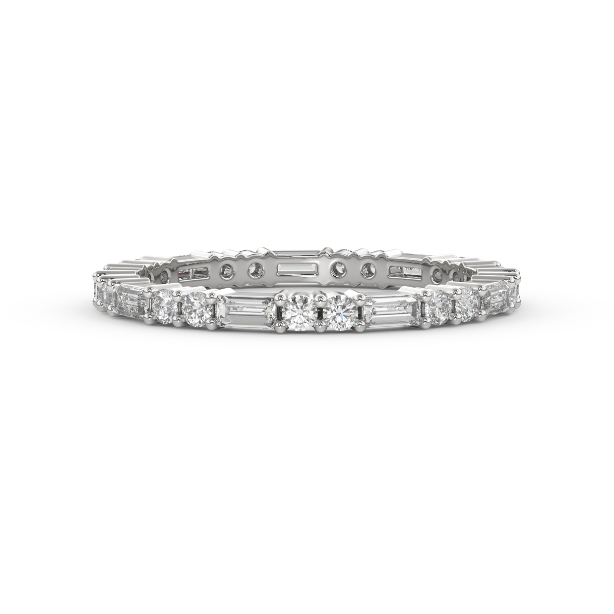Asheville Luminous Diamond Band, Gold 14K