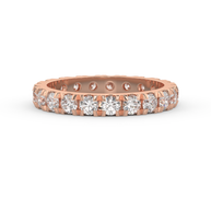 Key Biscayne Diamond Band, Gold 14K