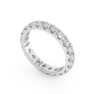 Key Biscayne Diamond Band, Gold 14K