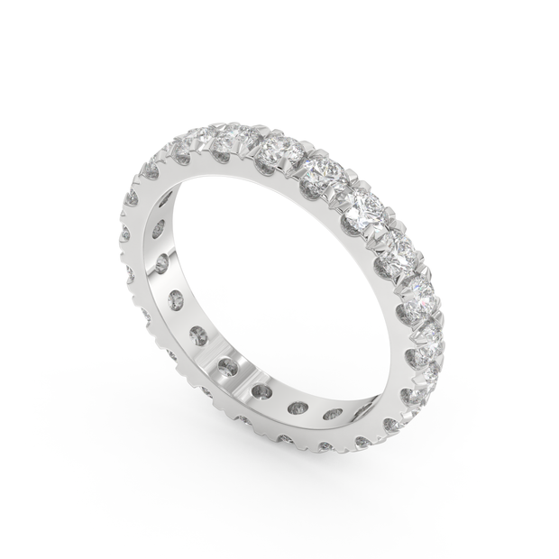 Key Biscayne Diamond Band, Gold 14K