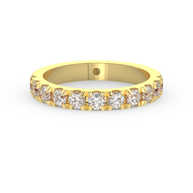 Myrtle Coast Diamond Band, Gold 14K