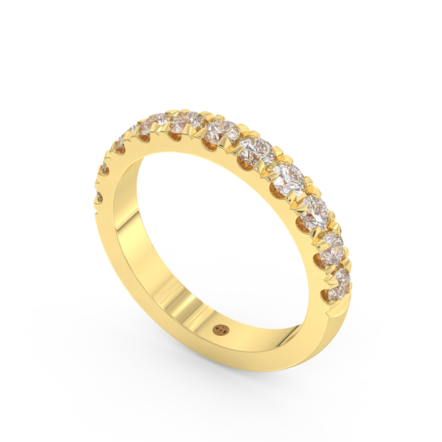 Myrtle Coast Diamond Band, Gold 14K