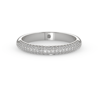 Burlington Snow Diamond Band, Gold 14K