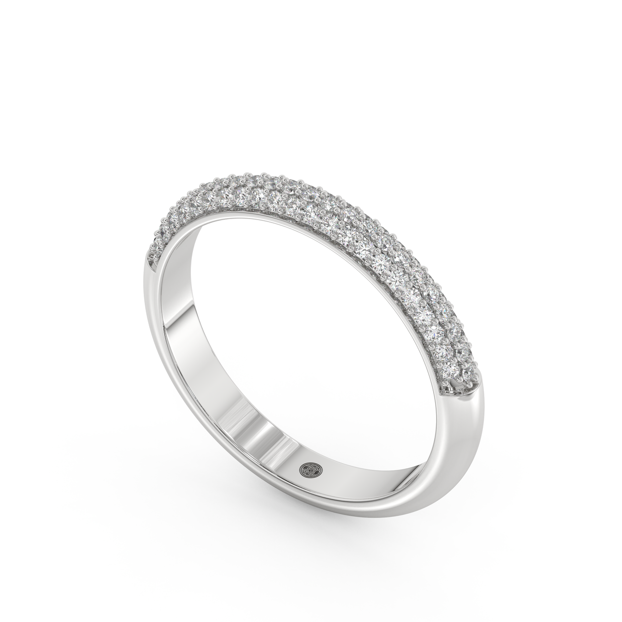 Burlington Snow Diamond Band, Gold 14K