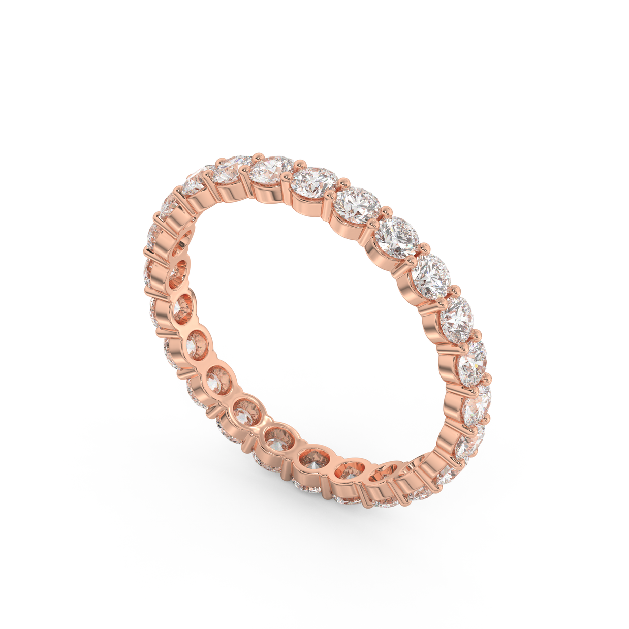 New Haven Glow Diamond Band, Gold 14K