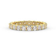 New Haven Glow Diamond Band, Gold 14K