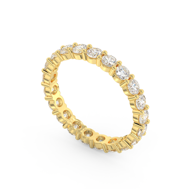 New Haven Glow Diamond Band, Gold 14K