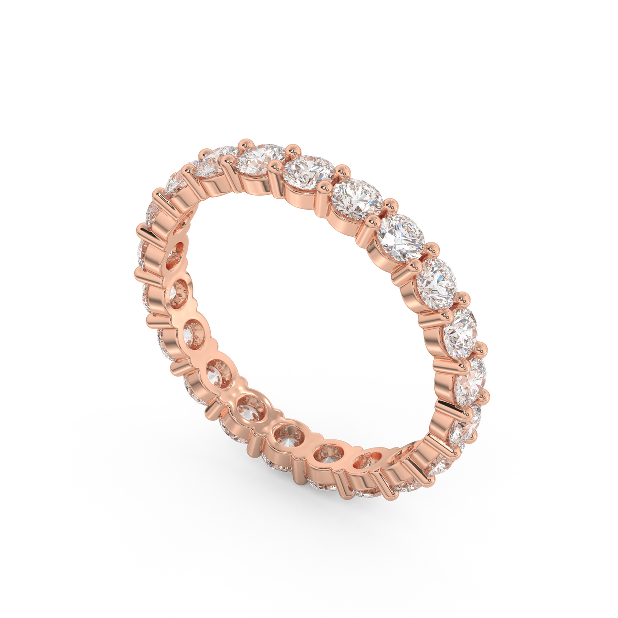 New Haven Glow Diamond Band, Gold 14K