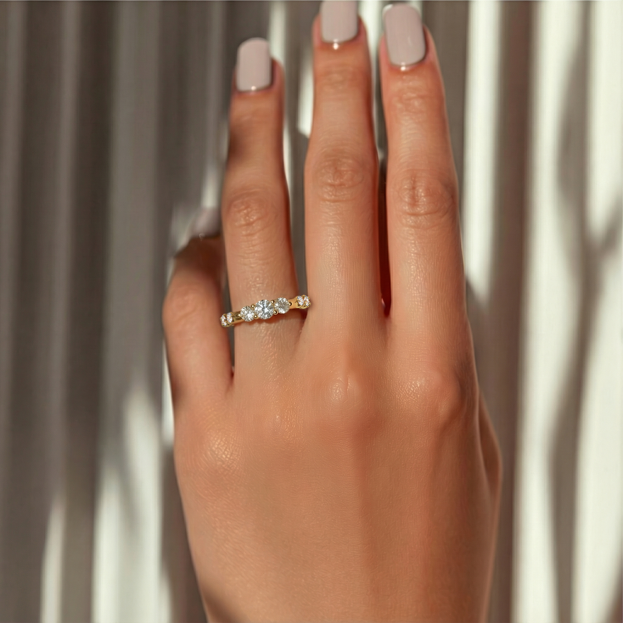 Lexington Dawn Diamond Band, Gold 14K
