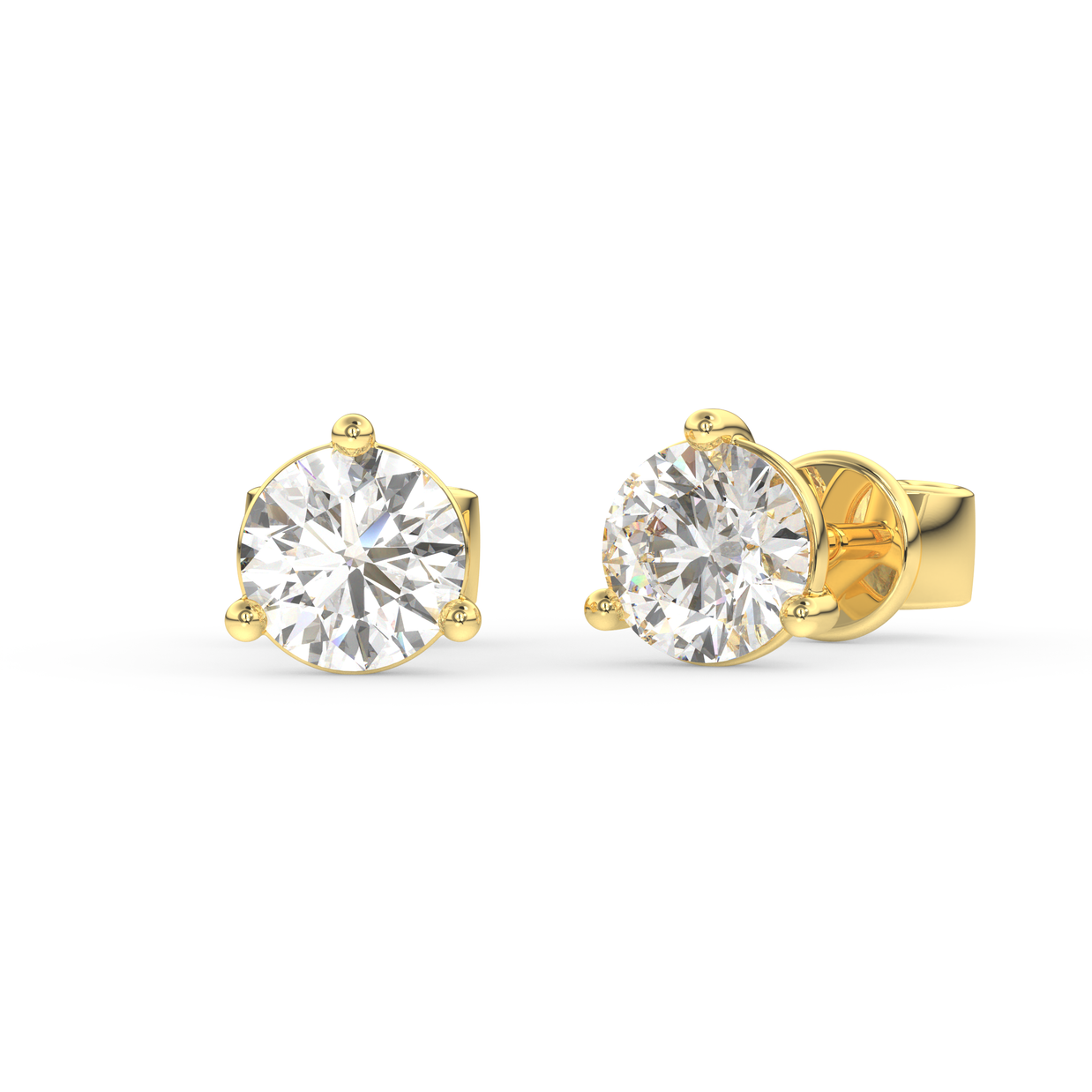 Newport Lights Diamond Earring, Gold 14K