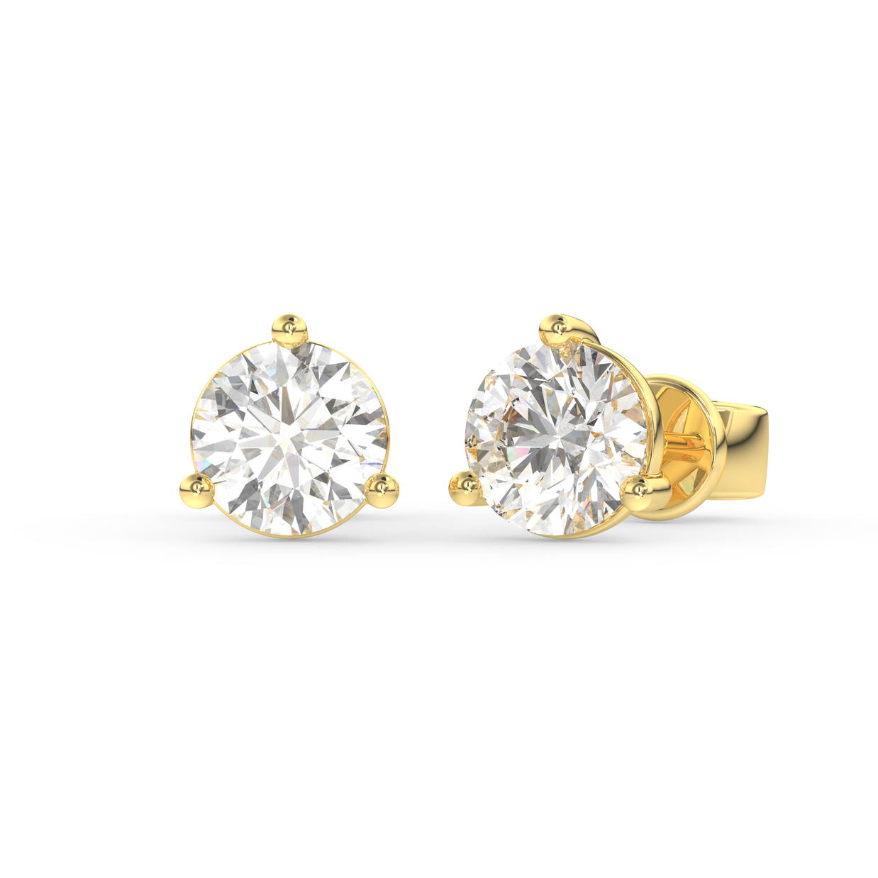 Newport Lights Diamond Earring, Gold 14K