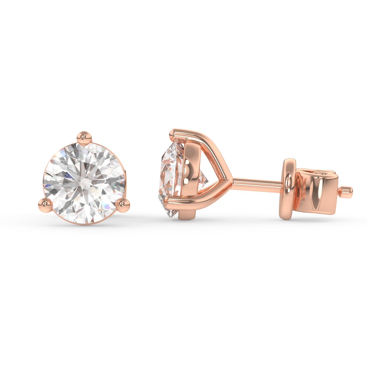 Newport Lights Diamond Earring, Gold 14K