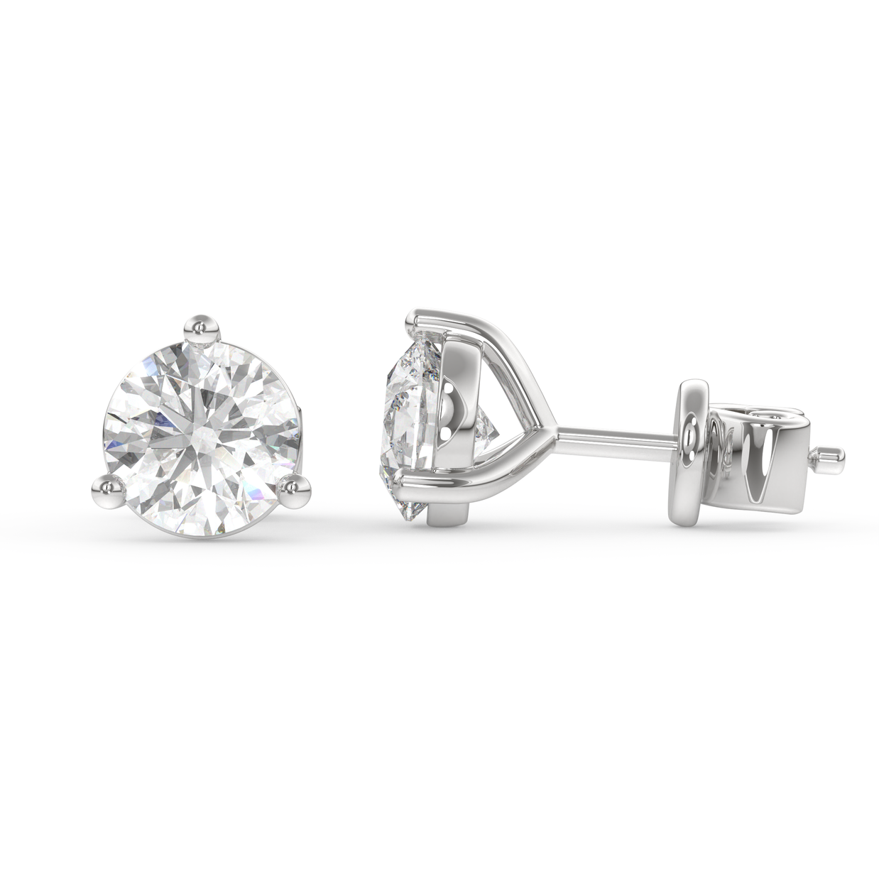 Newport Lights Diamond Earring, Gold 14K