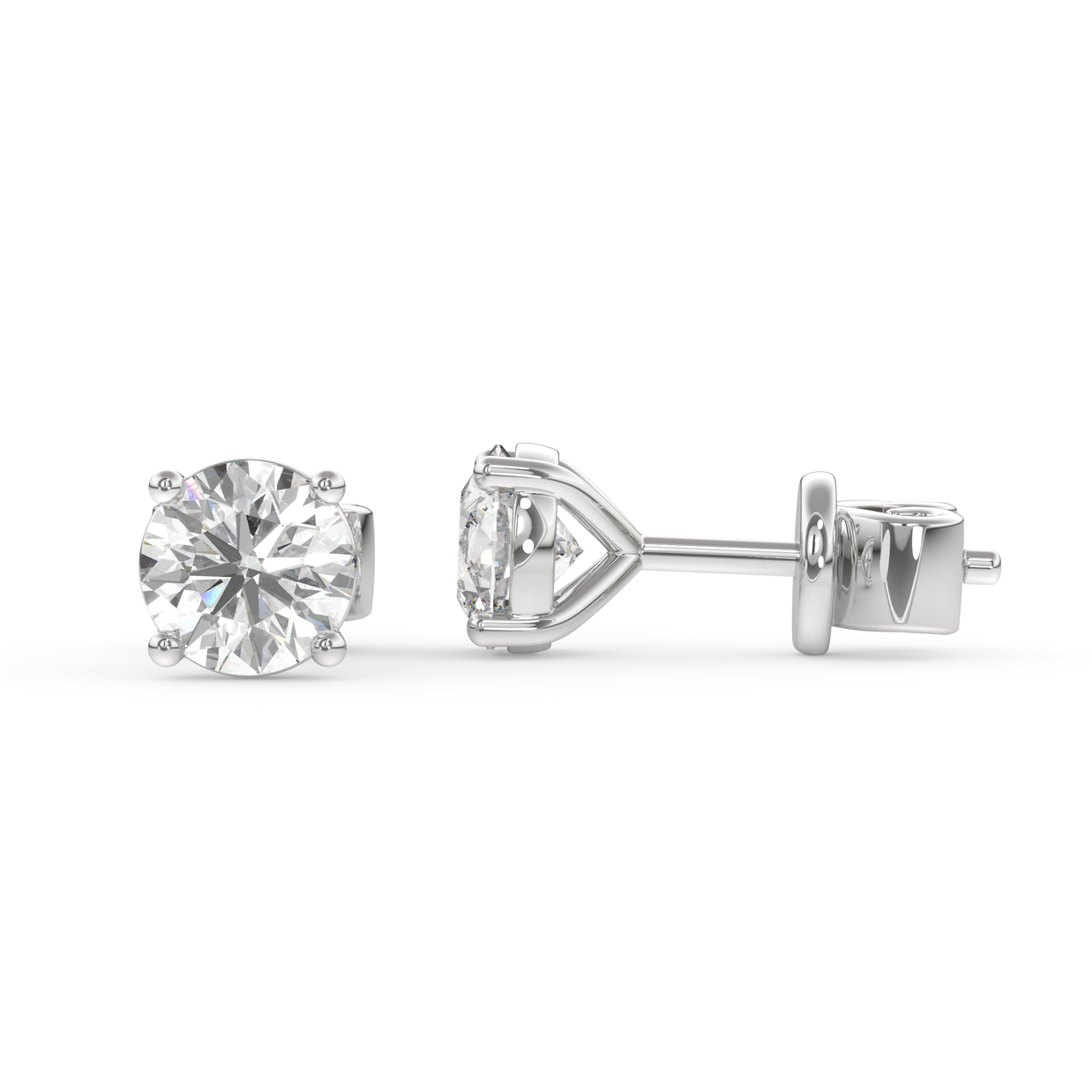 Memphis Glow Diamond Earring, Gold 14K