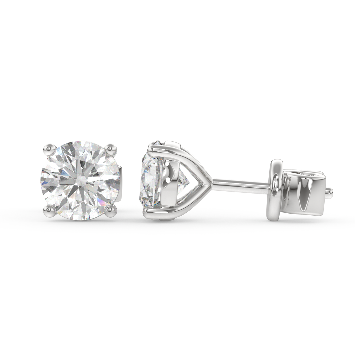 Memphis Glow Diamond Earring, Gold 14K