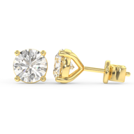 Memphis Glow Diamond Earring, Gold 14K
