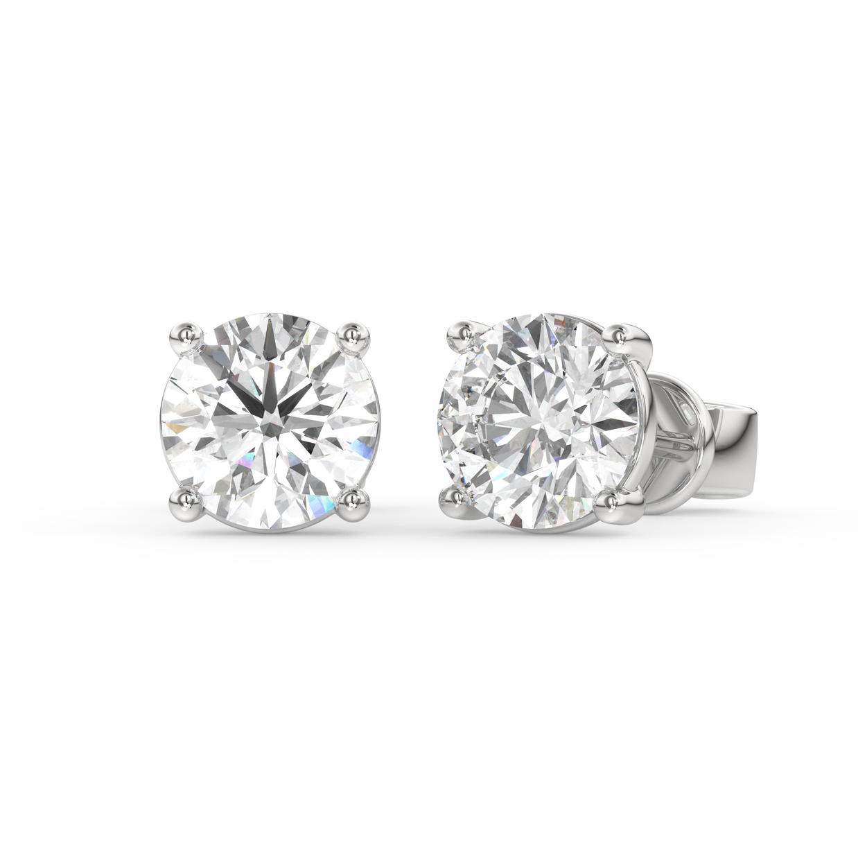 Memphis Glow Diamond Earring, Gold 14K
