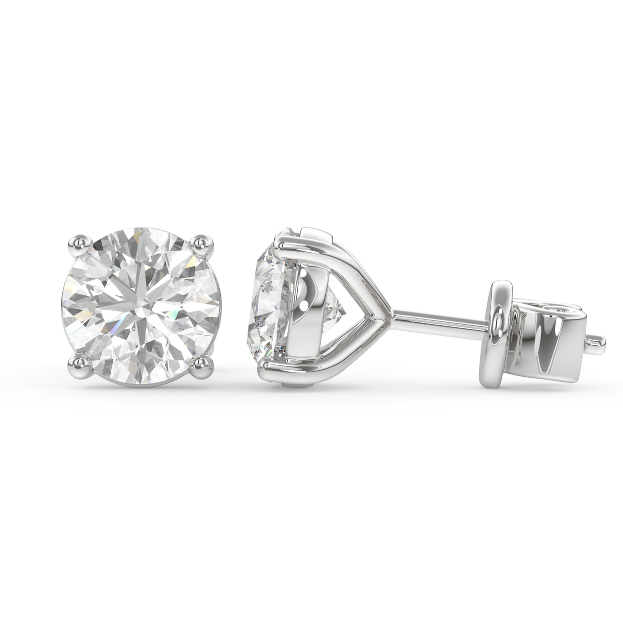 Memphis Glow Diamond Earring, Gold 14K