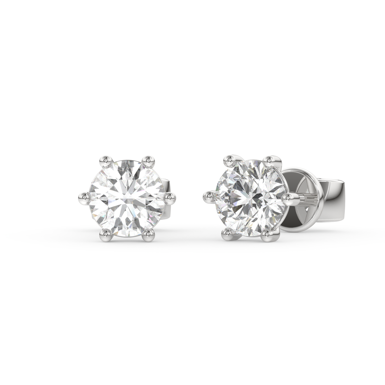 Anchorage Frost Diamond Earring, Gold 14K