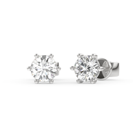 Anchorage Frost Diamond Earring, Gold 14K