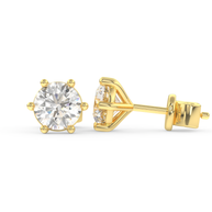 Anchorage Frost Diamond Earring, Gold 14K