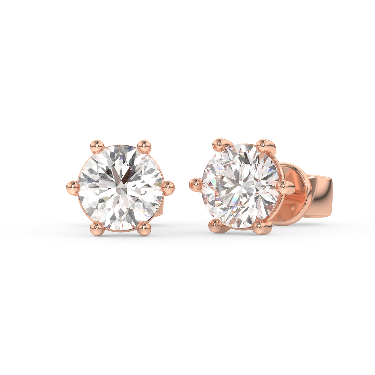 Anchorage Frost Diamond Earring, Gold 14K
