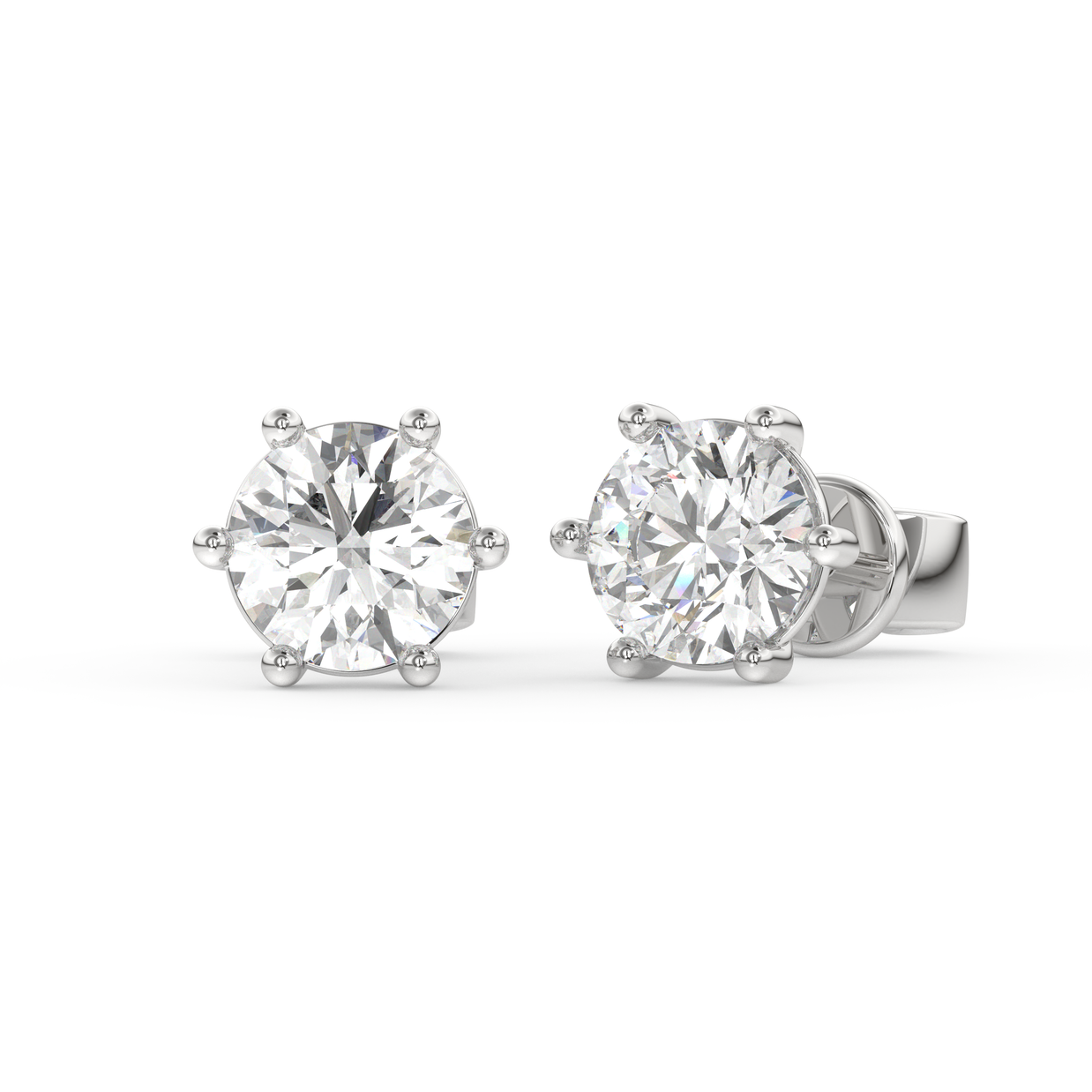 Anchorage Frost Diamond Earring, Gold 14K