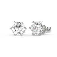 Anchorage Frost Diamond Earring, Gold 14K