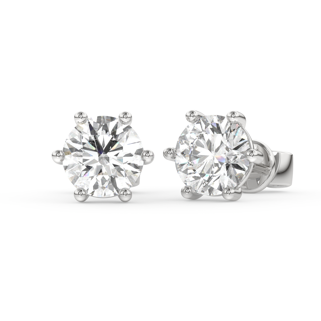 Anchorage Frost Diamond Earring, Gold 14K