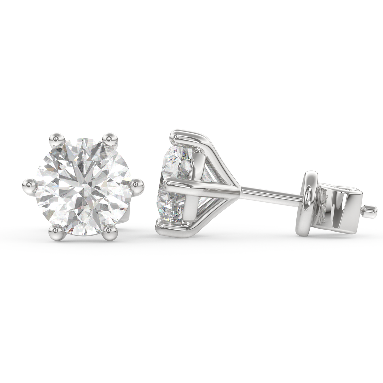 Anchorage Frost Diamond Earring, Gold 14K