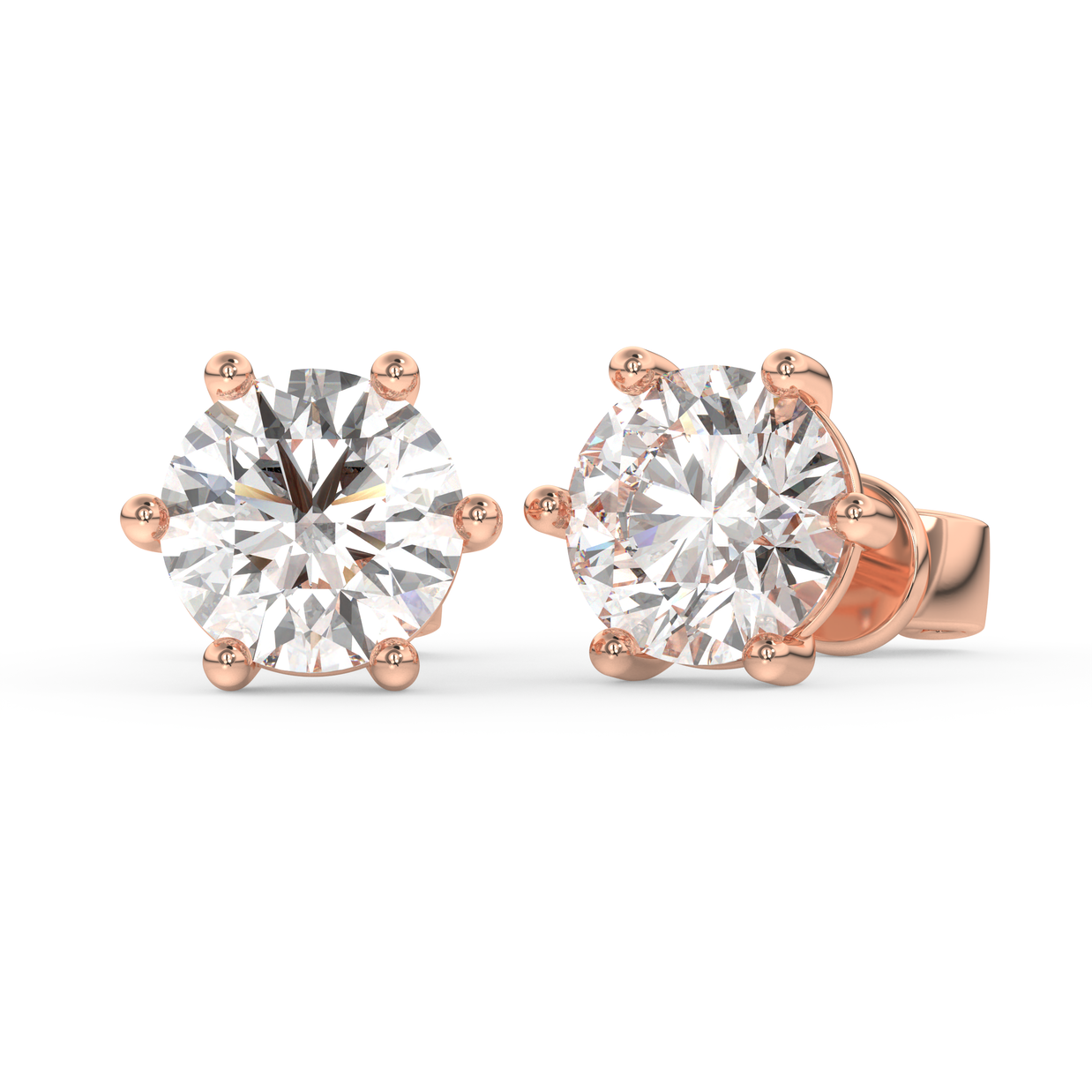 Anchorage Frost Diamond Earring, Gold 14K