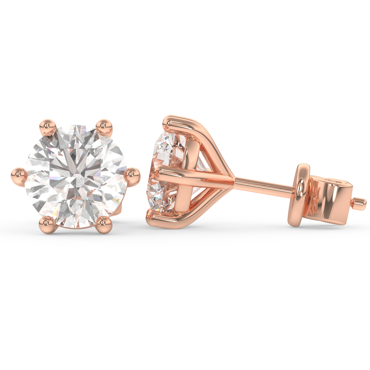 Anchorage Frost Diamond Earring, Gold 14K