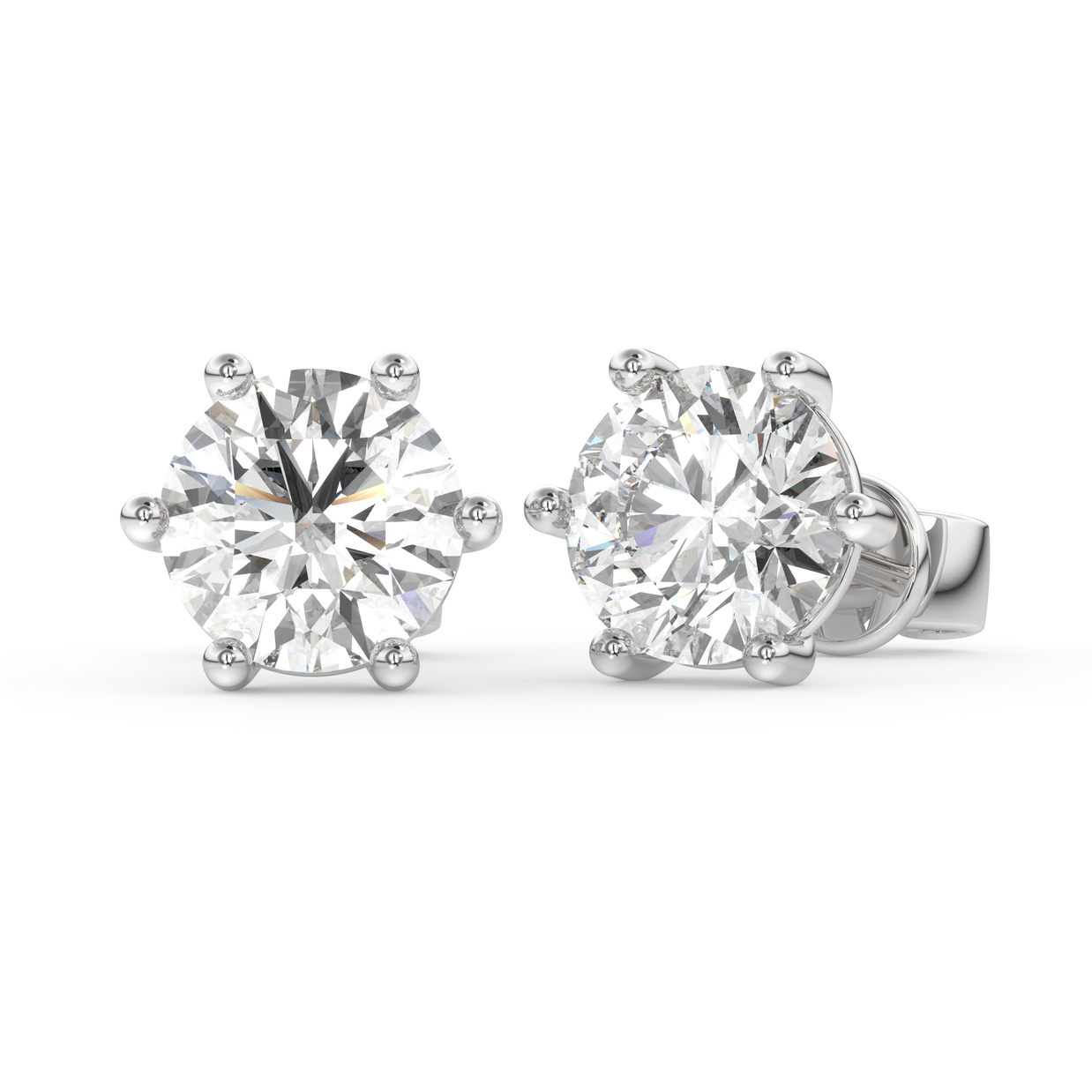 Anchorage Frost Diamond Earring, Gold 14K