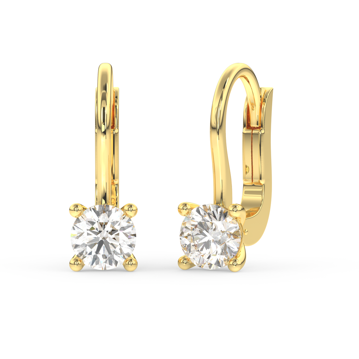 Jacksonville Brilliance Diamond Earring, Gold 14K
