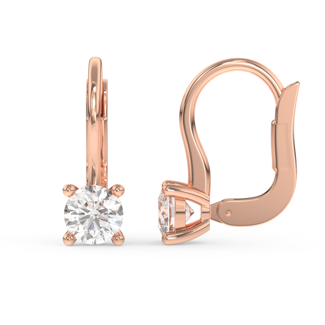 Jacksonville Brilliance Diamond Earring, Gold 14K