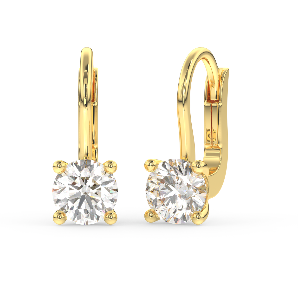Jacksonville Brilliance Diamond Earring, Gold 14K