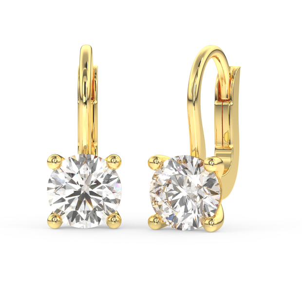 Jacksonville Brilliance Diamond Earring, Gold 14K