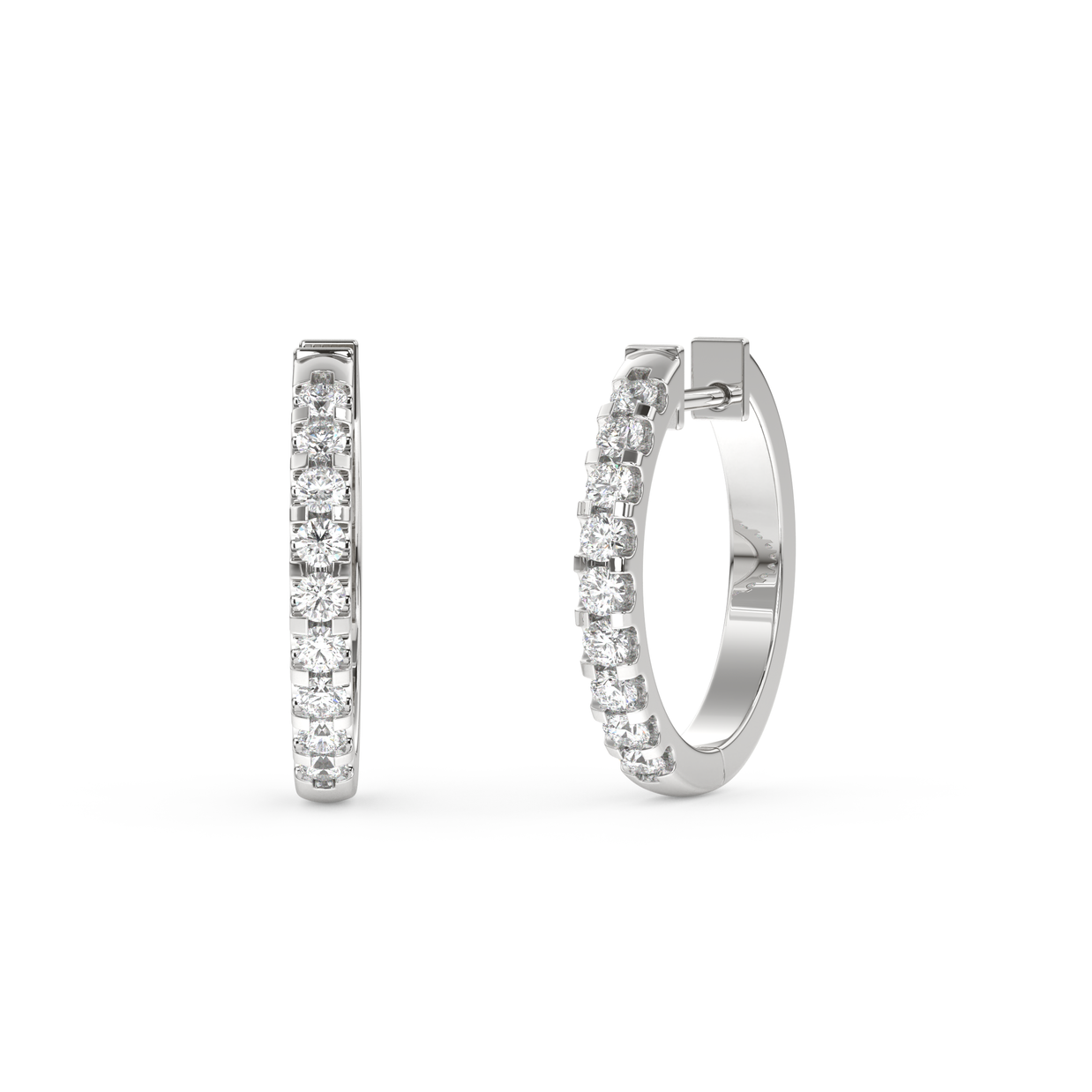 Madison Sparkle Diamond Earring, Gold 14K