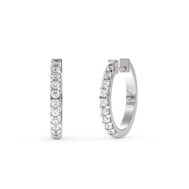 Madison Sparkle Diamond Earring, Gold 14K
