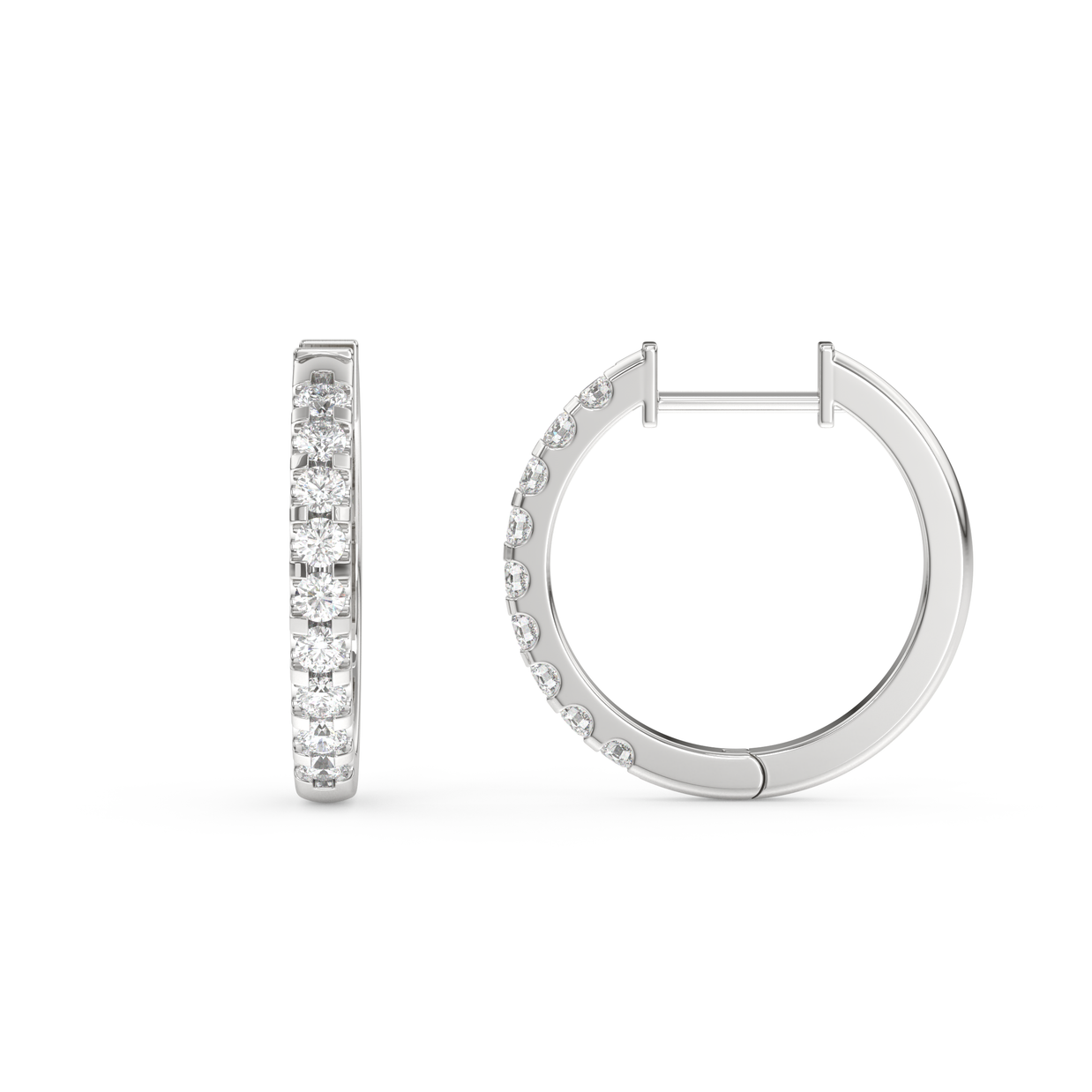 Madison Sparkle Diamond Earring, Gold 14K